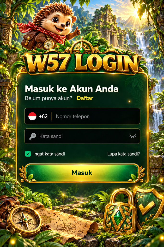 W57 Login Petualangan Landak
